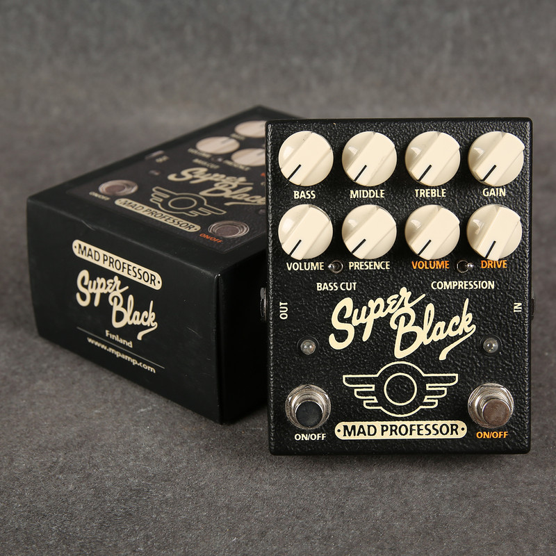 Mad Professor Super Black Pre-Amp Pedal - 2nd Hand