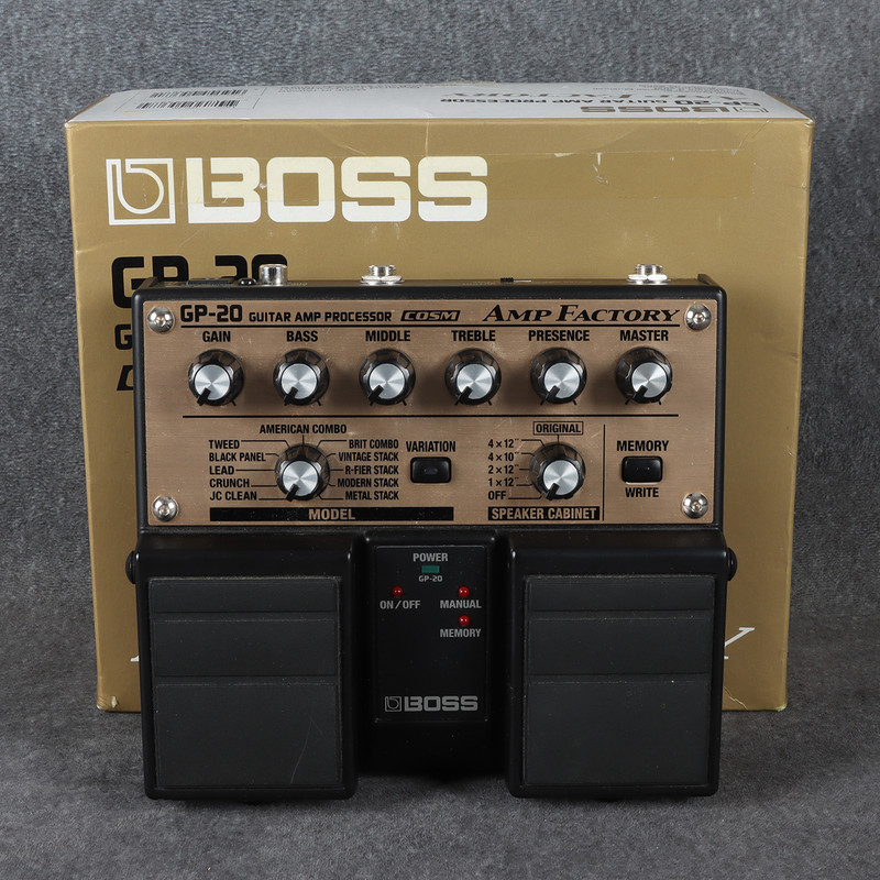 Boss GP-20 Amp Factory - 2nd Hand