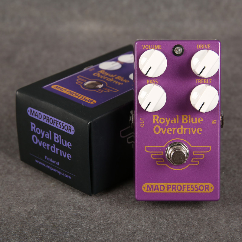 Mad Professor Royal Blue Overdrive Pedal - 2nd Hand