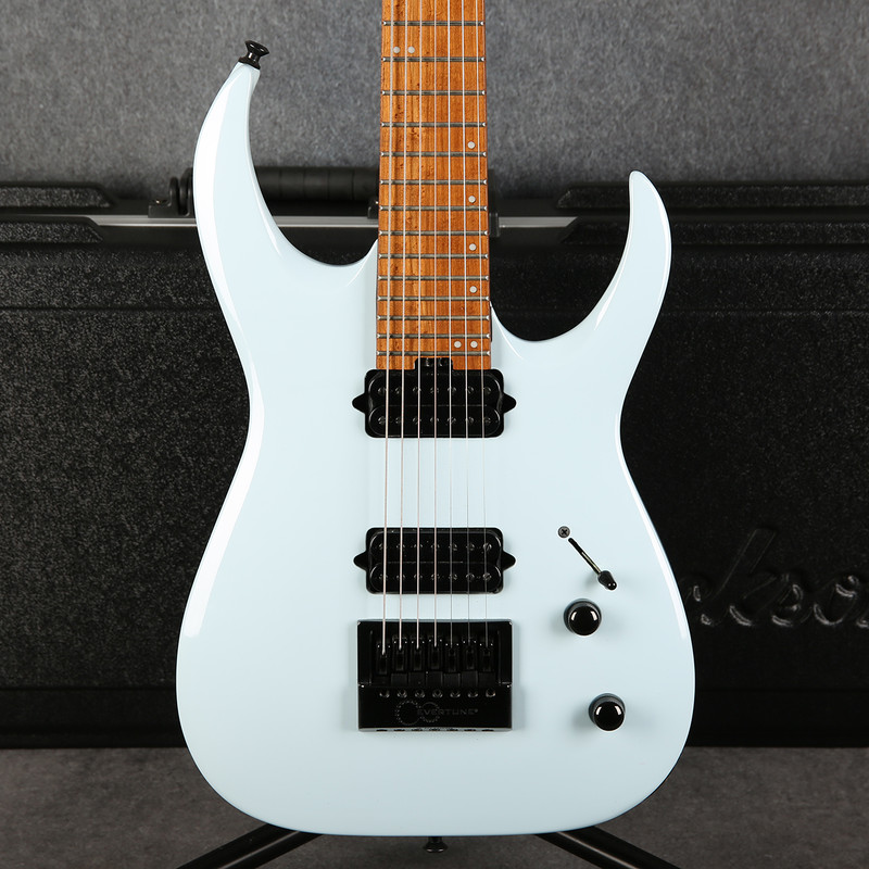 Jackson Pro Series Signature Misha Mansoor Juggernaut ET7 - Gulf Blue - 2nd Hand