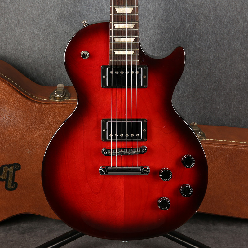 Gibson Les Paul Studio T - 2017 - Black Cherry Burst - 2nd Hand (157473)