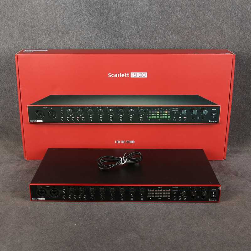 Focusrite Scarlett 18i20 USB Audio Interface - 2nd Hand