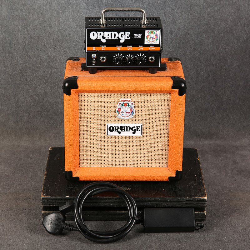 Orange Micro Dark Head Amp Head - Orange PPC108 Cabinet - 2nd Hand