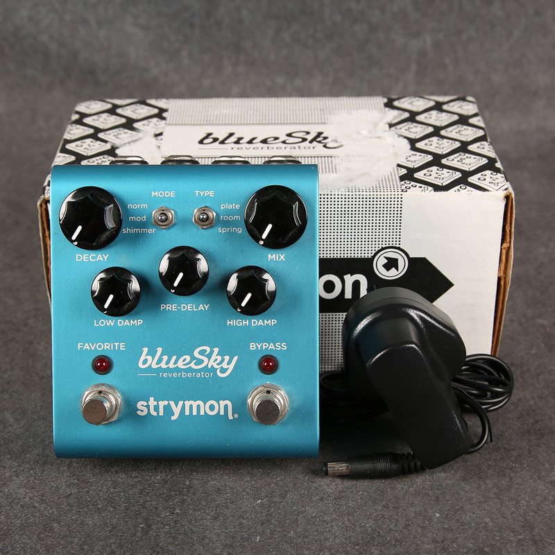 Strymon BlueSky Reverberator Reverb - Pedal - 2nd Hand