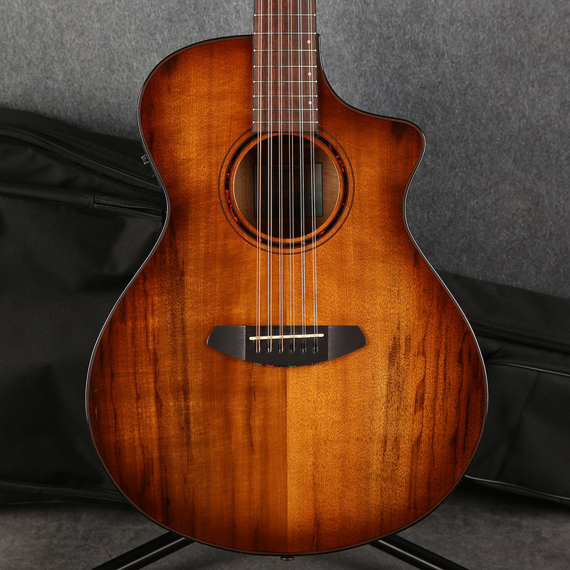 Breedlove Pursuit Exotic S Concert 12 String Electro Acoustic - Amber - 2nd Hand