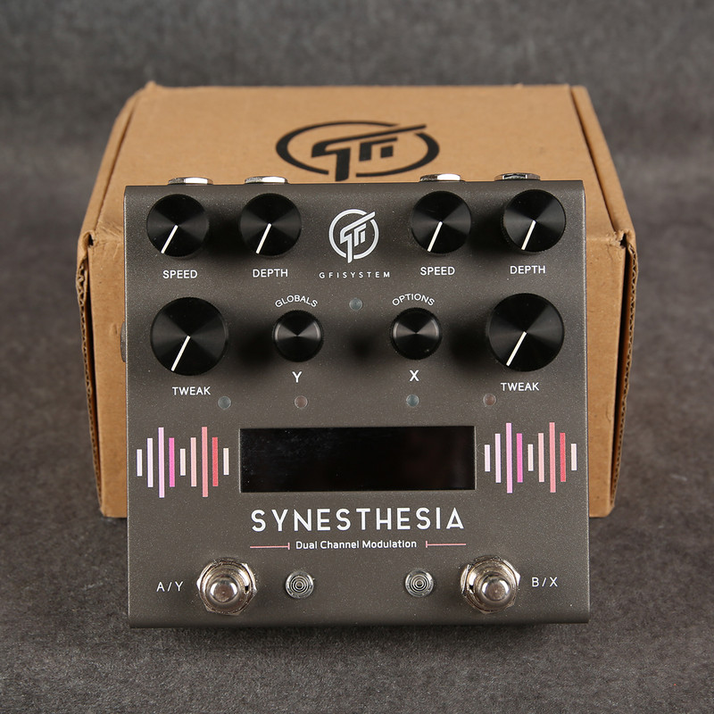 GFI System Synesthesia Dual Channel Modulation Pedal - 2nd Hand