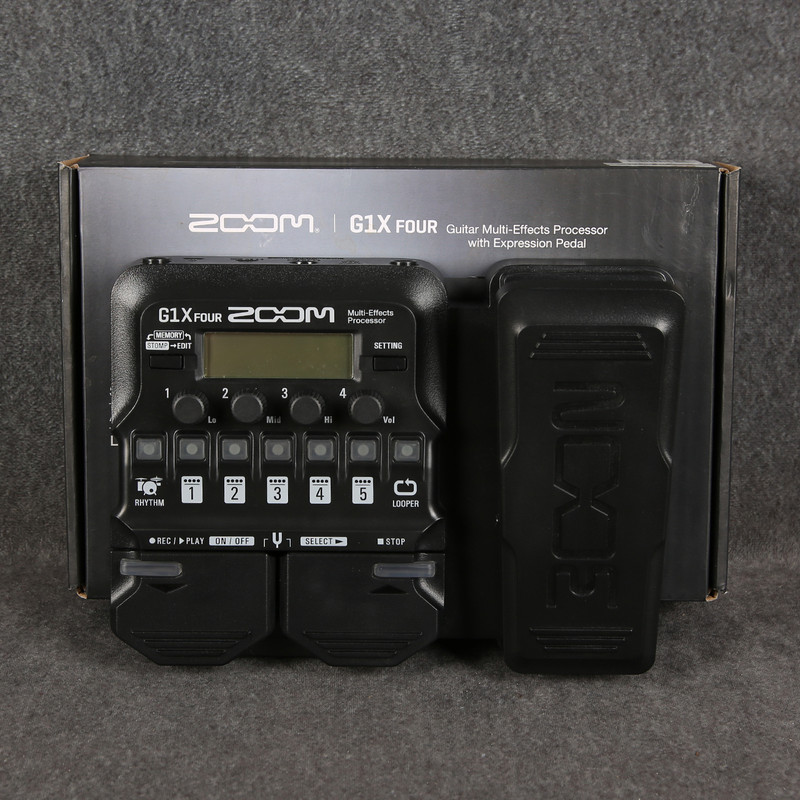 Zoom G1x Four Multi Effects Processor - 2nd Hand