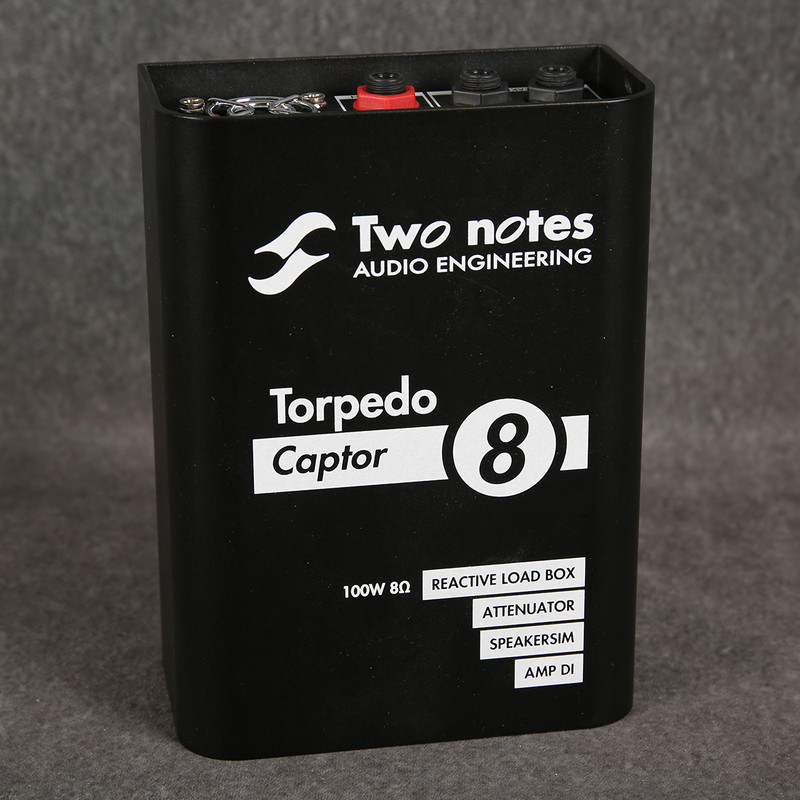 Two Notes Torpedo Captor 8 Ohm Compact Loadbox & Amp DI - 2nd Hand