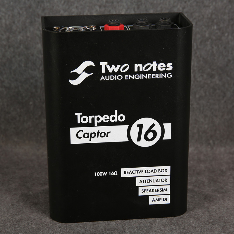Two Notes Torpedo Captor 16 Ohm Loadbox & Amp DI - 2nd Hand
