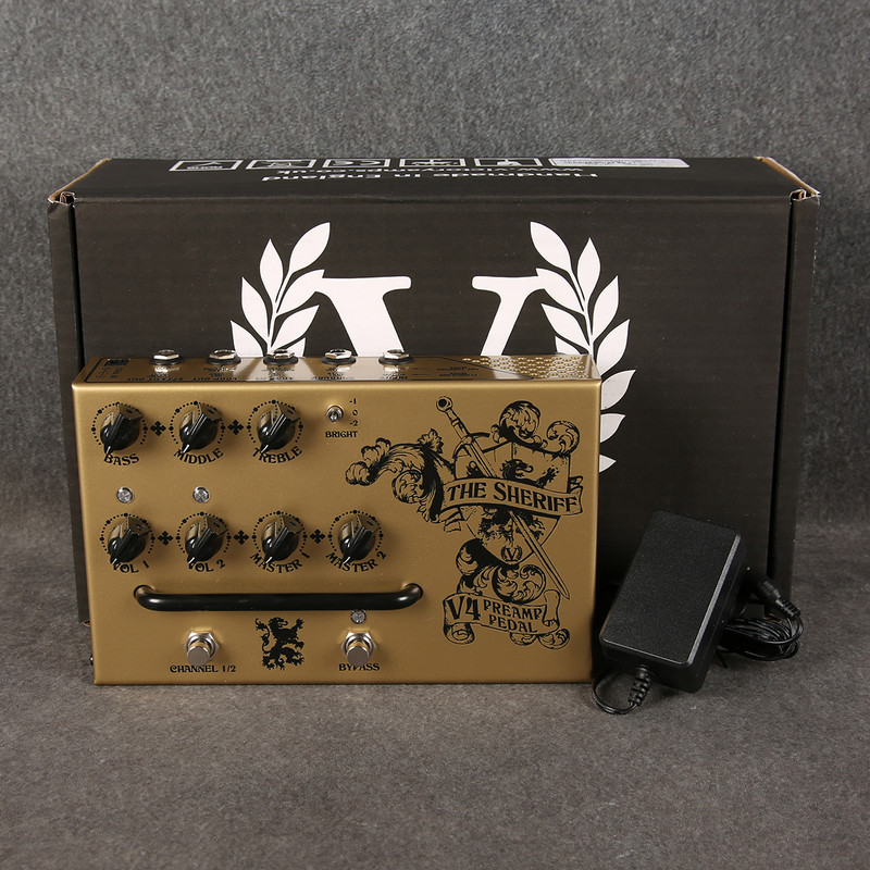 Victory Amplifiers V4 The Sheriff Preamp Pedal - 2nd Hand