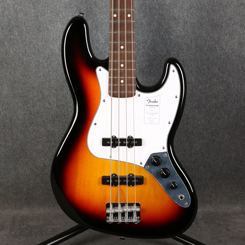 Fender Standard Series Jazz Bass - 3 Tone Sunburst - 2nd Hand