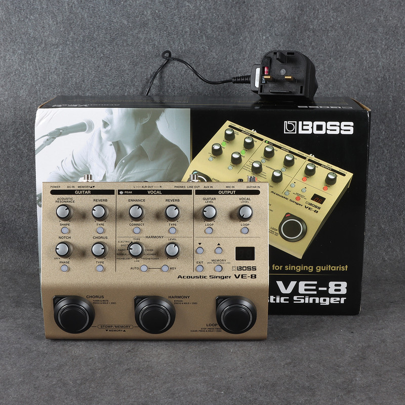 Boss VE8 Acoustic Singer - 2nd Hand