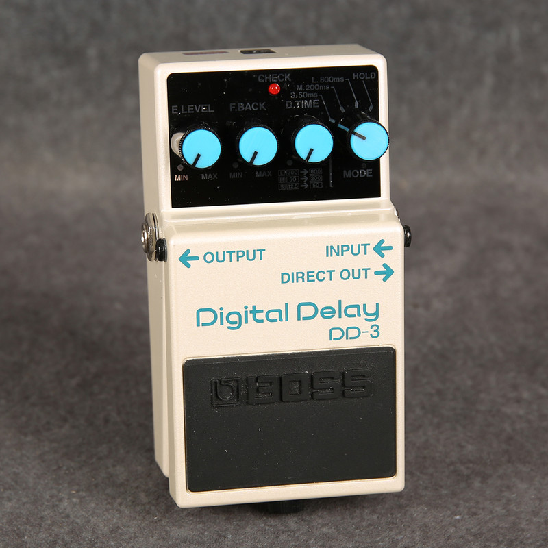Boss DD3 Pedal - Digital Delay - 2nd Hand