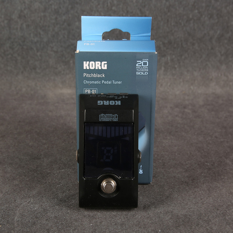 Korg Pitchblack PB-01 Chromatic Tuner - 2nd Hand
