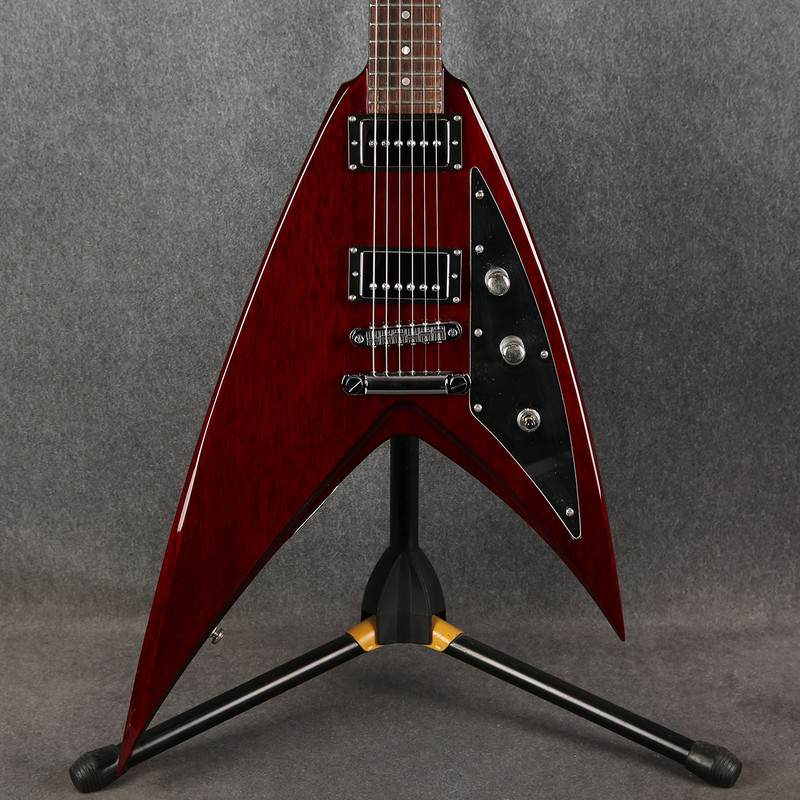 ESP LTD George Lynch Super V GL-600V - See Thru Black Cherry - 2nd Hand