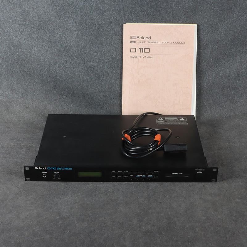 Roland D-110 Multi Timbral Sound Module - 2nd Hand