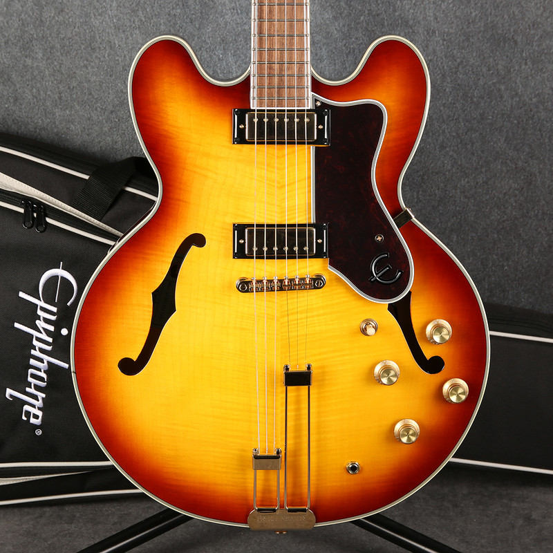 Epiphone Sheraton Figured - Ice Tea - 2nd Hand