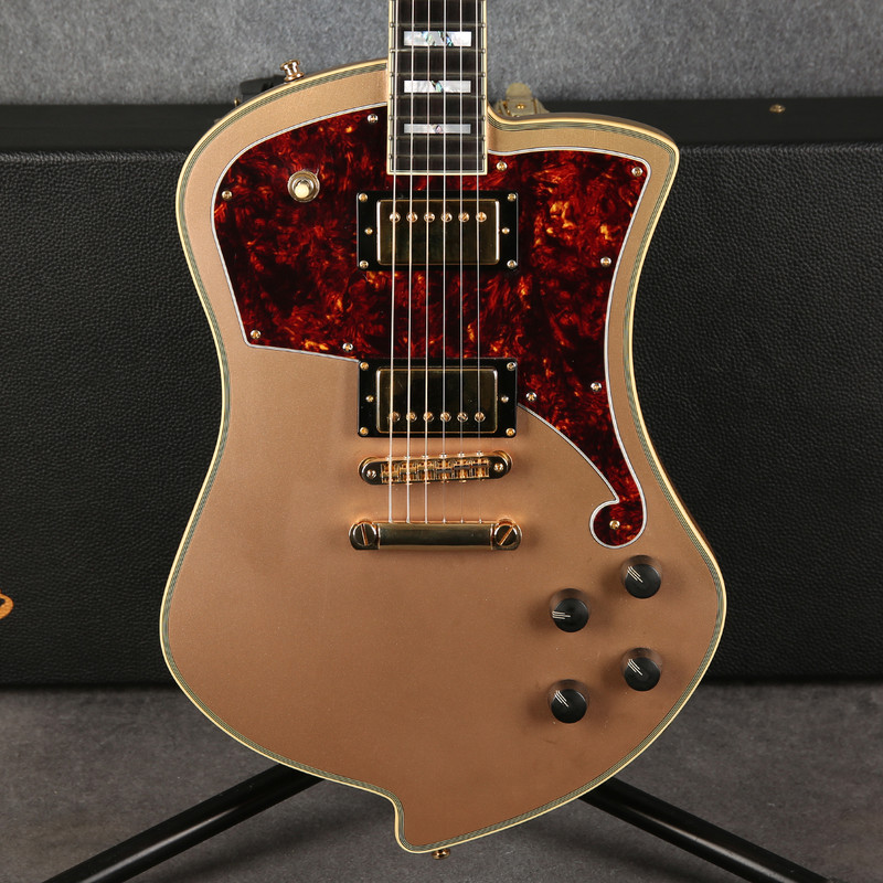 D'Angelico Deluxe Ludlow - LTD 34/50 - Mattle Rose Gold - 2nd Hand