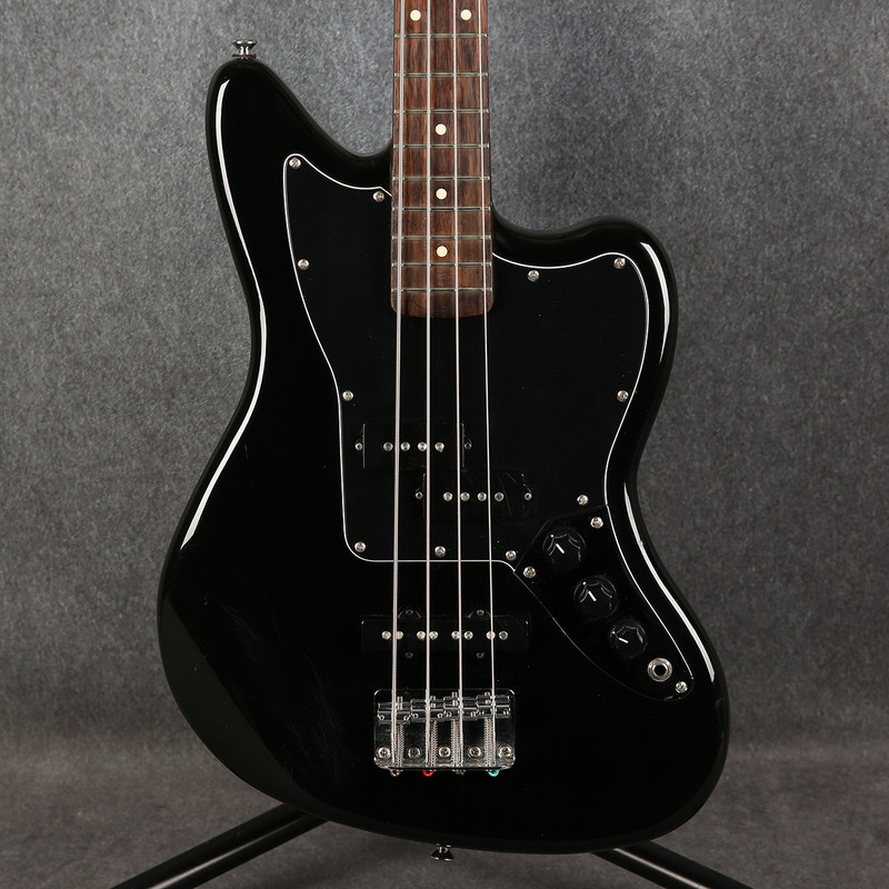 Squier Vintage Modified Jaguar Bass Special SS - Black - 2nd Hand (160690)