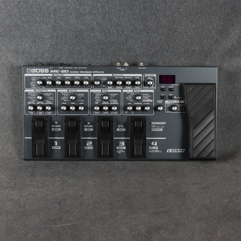 Boss ME-80 Guitar Multi-FX Pedal - 2nd Hand