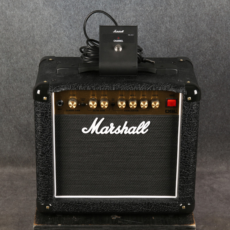 Marshal DSL1 Valve Combo - Footswitch - 2nd Hand