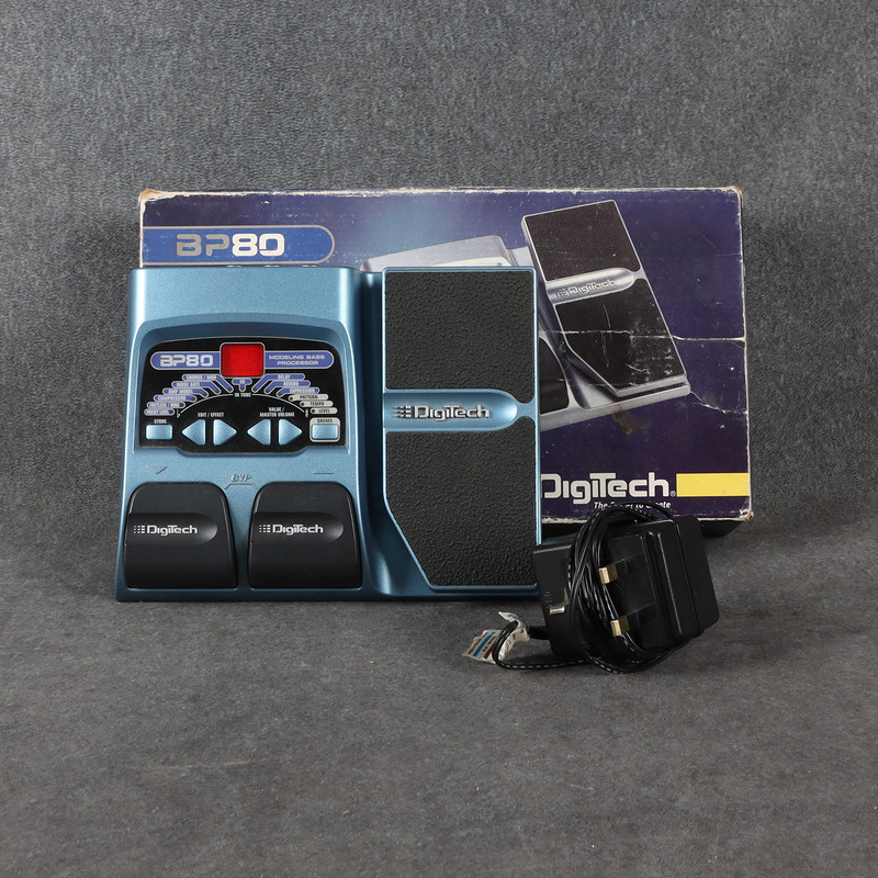 Digitech BP80 Bass Multi-FX Pedal - 2nd Hand