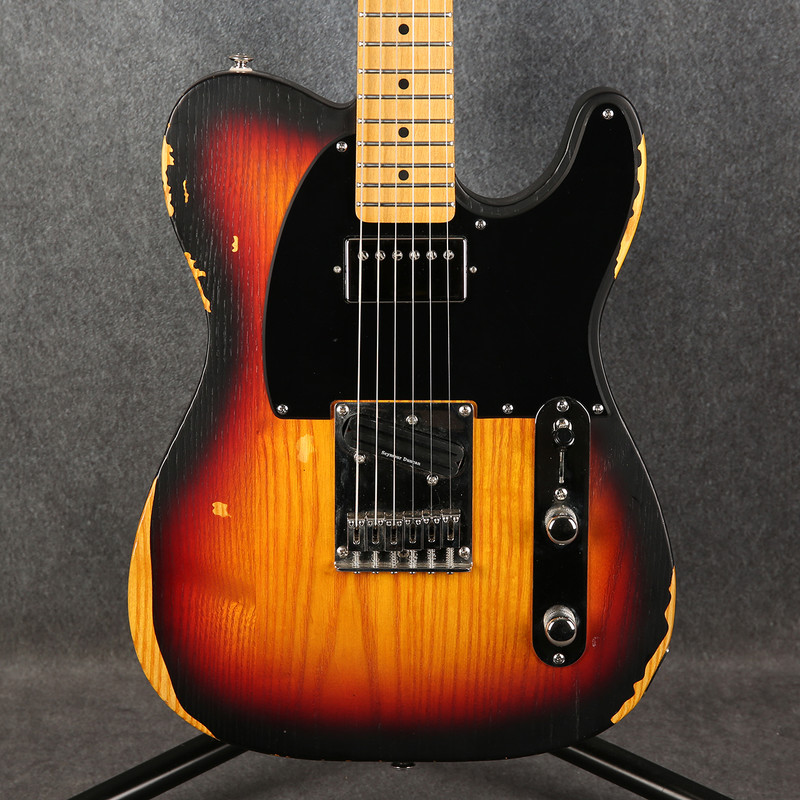 ESP LTD TE-254 - Seymour Duncan Pickups - Distressed 3-Tone Sunburst - 2nd Hand