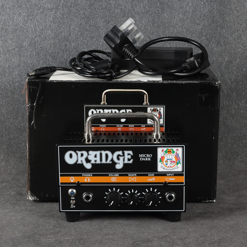 Orange Micro Dark Head Amp - 2nd Hand
