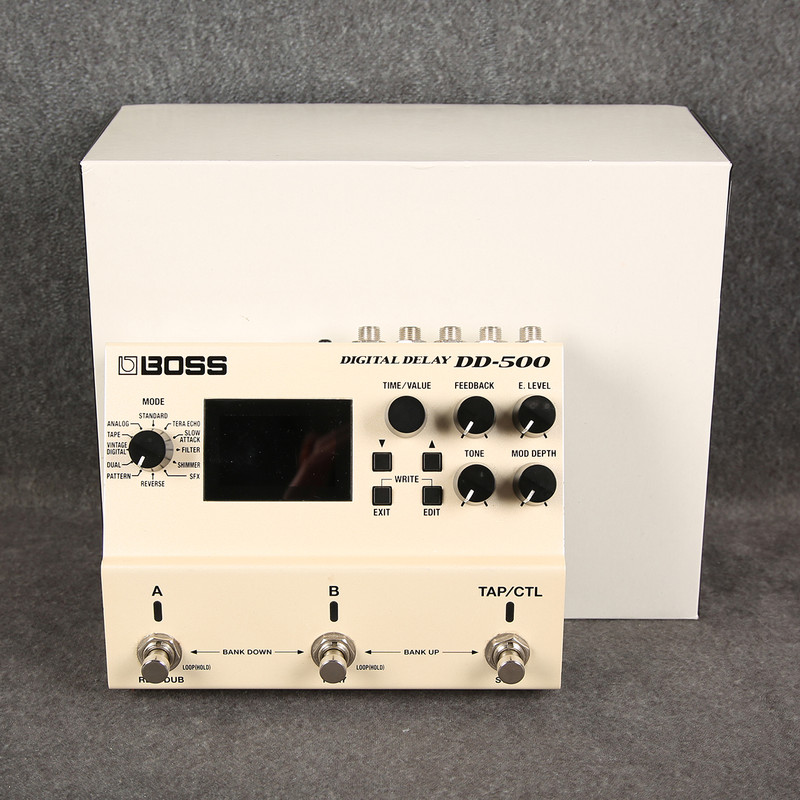 Boss DD-500 FX Pedal - Digital Delay - 2nd Hand