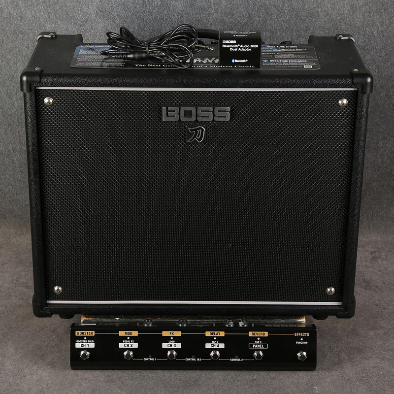 Boss Katana 100 Gen 3 - GA-FC EX Footswitch - 2nd Hand