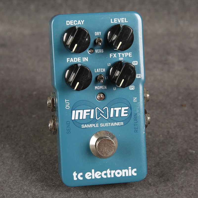 TC Electronic Infinite Sample Sustainer FX Pedal - 2nd Hand