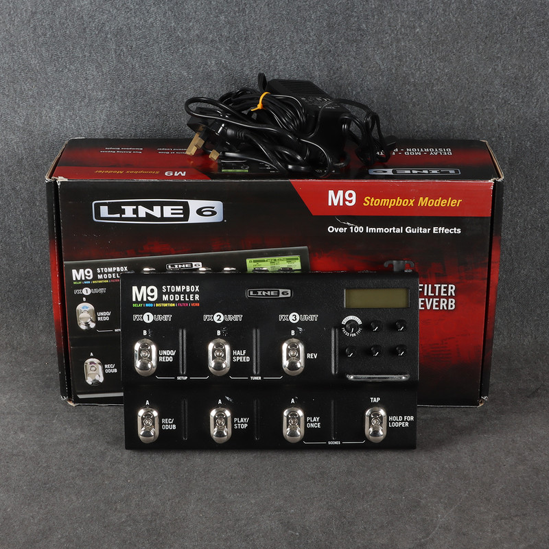 Line 6 M9 Stompbox Modeler - 2nd Hand