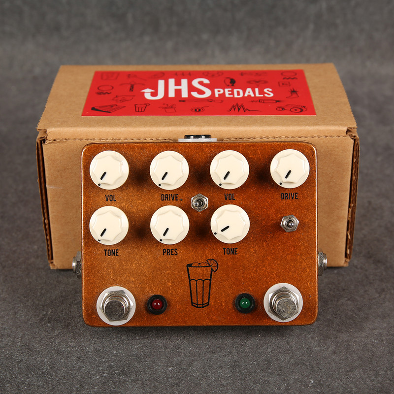 JHS Sweet Tea V2 Dual Overdrive Pedal - 2nd Hand