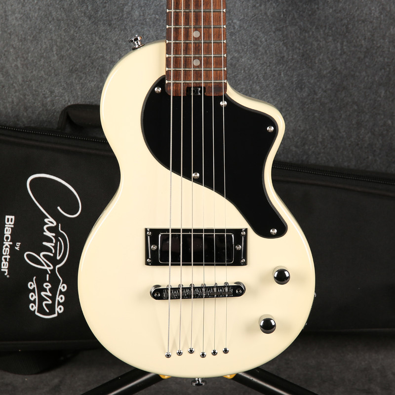 Blackstar Carry-On ST Travel Guitar - Vintage White - 2nd Hand