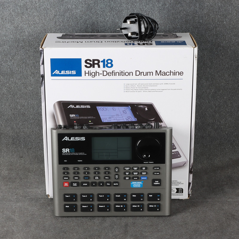 Alesis SR-18 Drum Machine - 2nd Hand