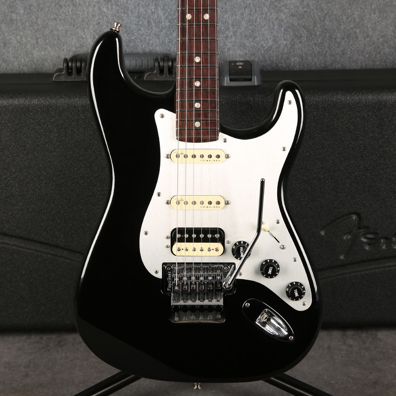 Fender Ultra Luxe Stratocaster Floyd Rose HSS - Mystic Black - 2nd Hand