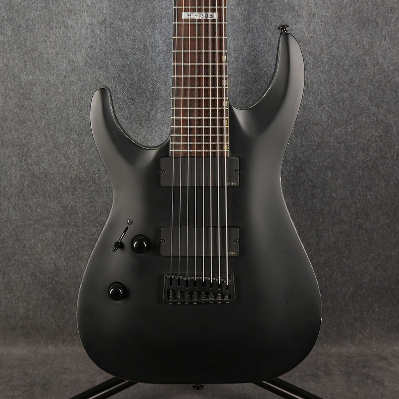 ESP LTD H-308 8 String - Left Handed - Black Satin - 2nd Hand