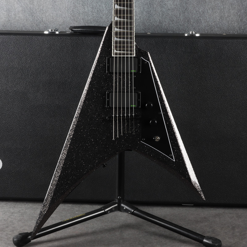 ESP LTD KH-V Kirk Hammett Signature - Black Sparkle - 2nd Hand