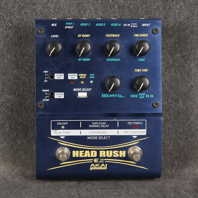 Akai E2 Headrush Delay Looper - 2nd Hand
