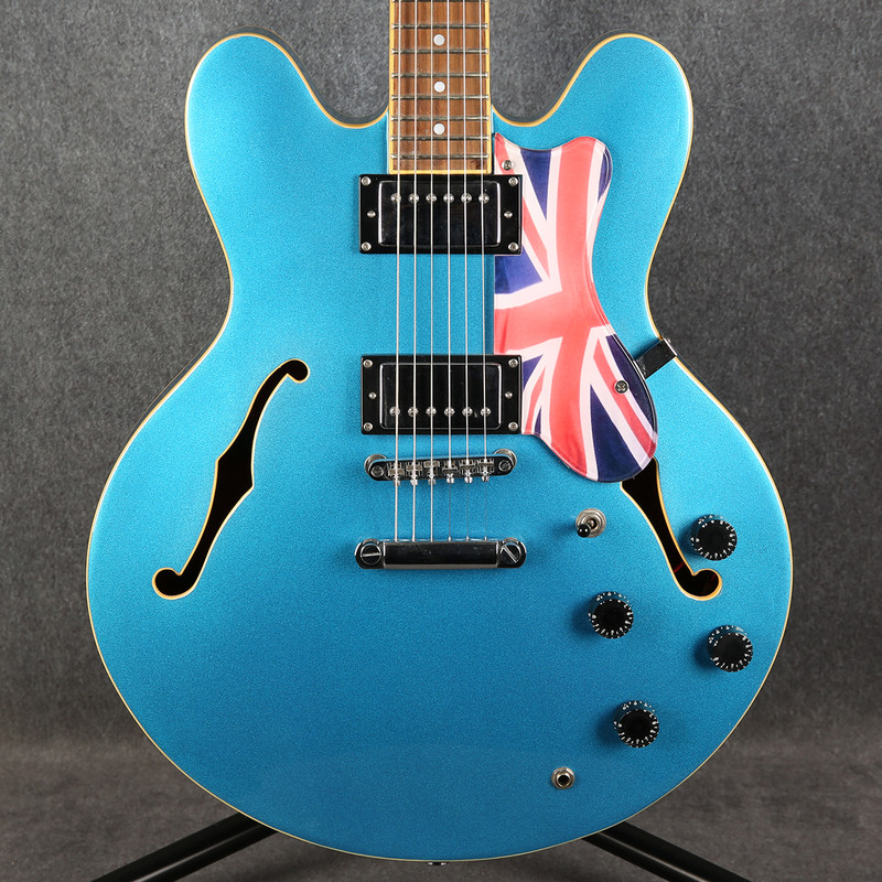 Unbranded 335 Style Hollow Bady Guitar - Metallic Blue - 2nd Hand