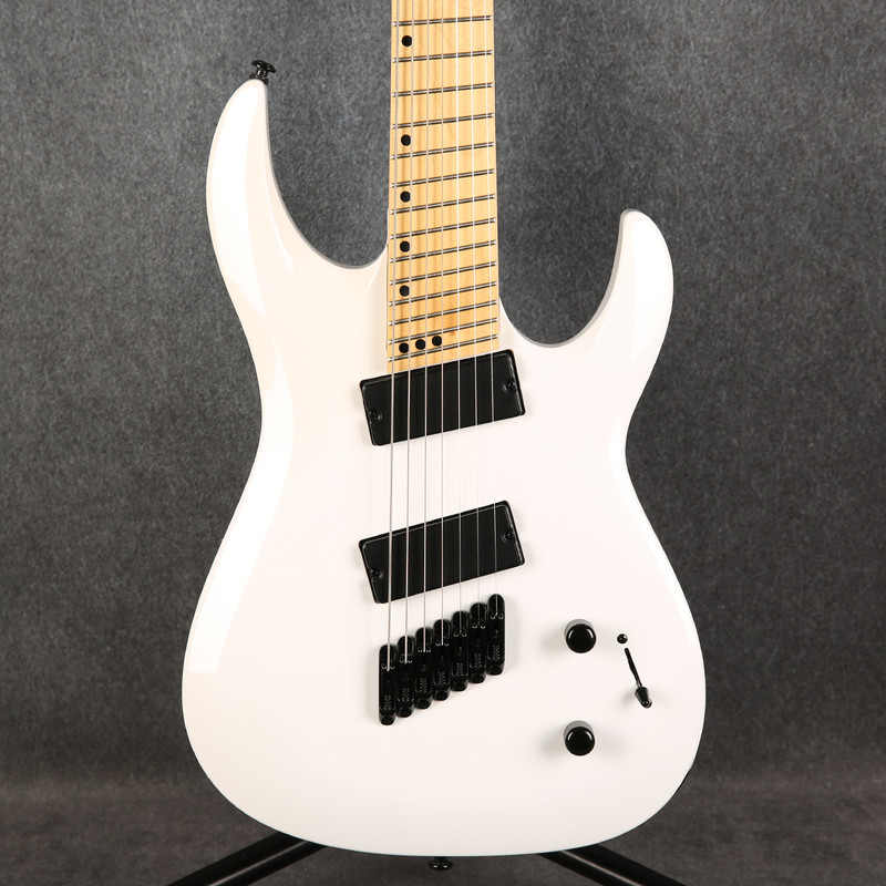 Harley Benton Progressive Series R-457MN 7 String MultiScale - White - 2nd Hand
