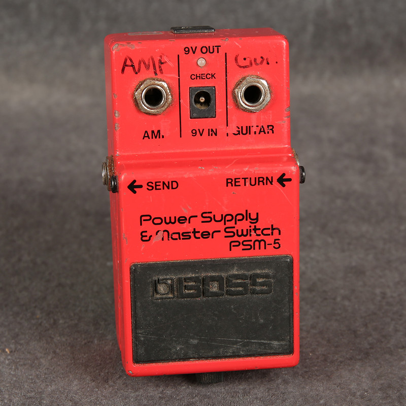 Boss PSM-5 Power Supply & Master Switch - 2nd Hand