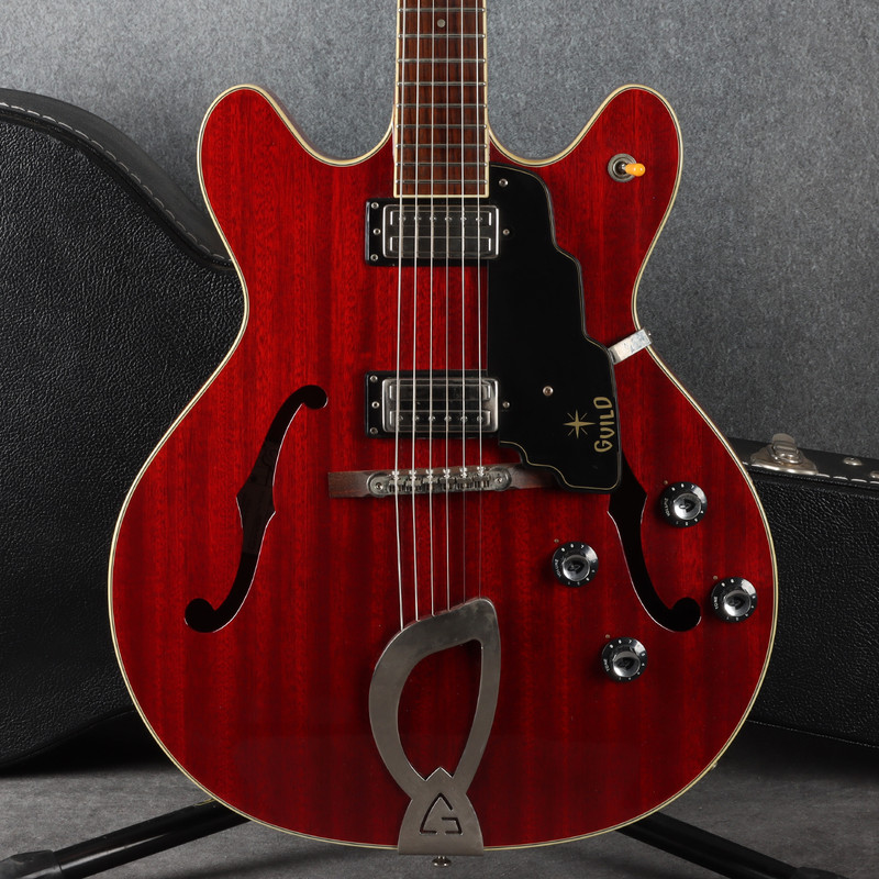 Guild Newark Street Starfire IV - Cherry - 2nd Hand