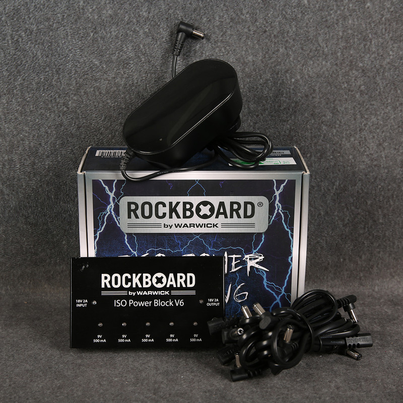 Rockboard Power Block ISO V6 Power Supply - 2nd Hand