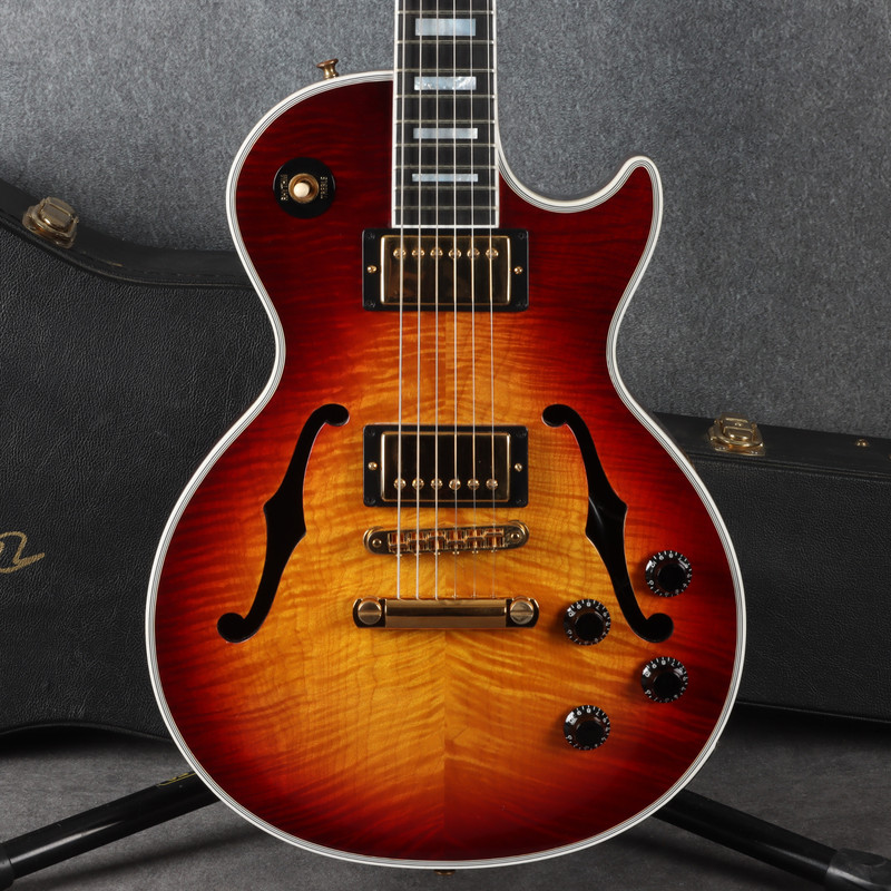 Gibson Custom Shop Les Paul Florentine - Ember Glow - 1998 - 2nd Hand