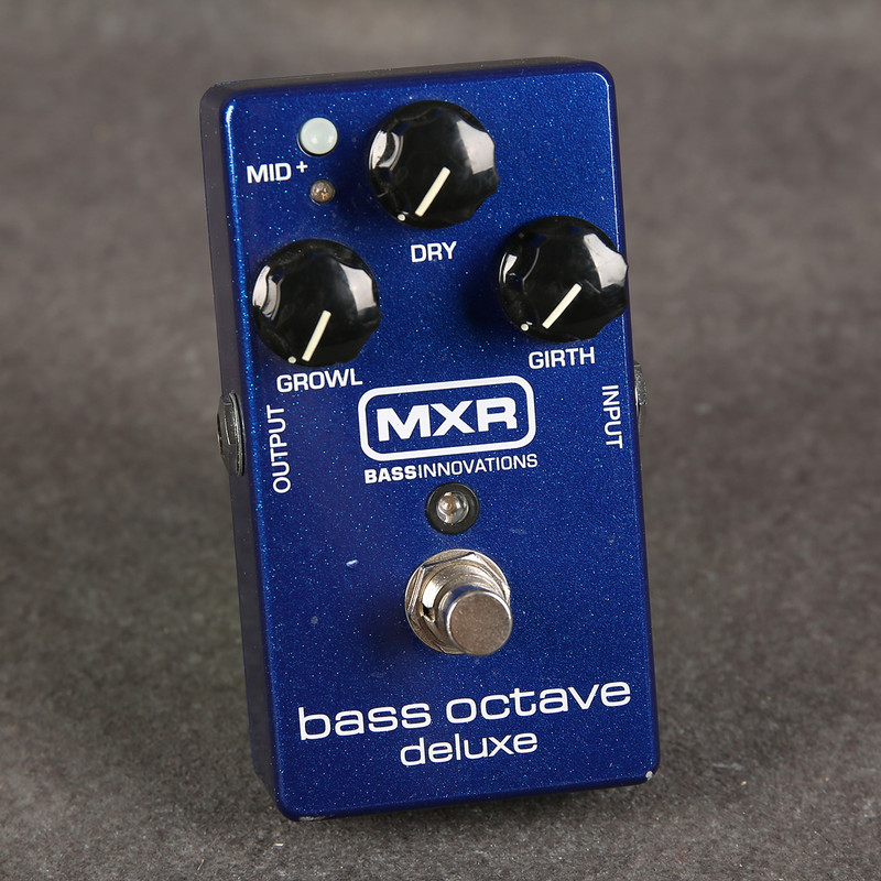 MXR Bass Octave Deluxe M288 Guitar FX Pedal - 2nd Hand