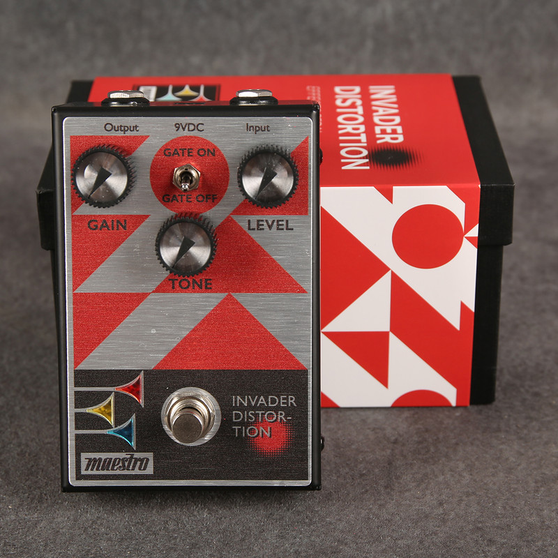 Maestro Invader Distortion Guitar Pedal - 2nd Hand