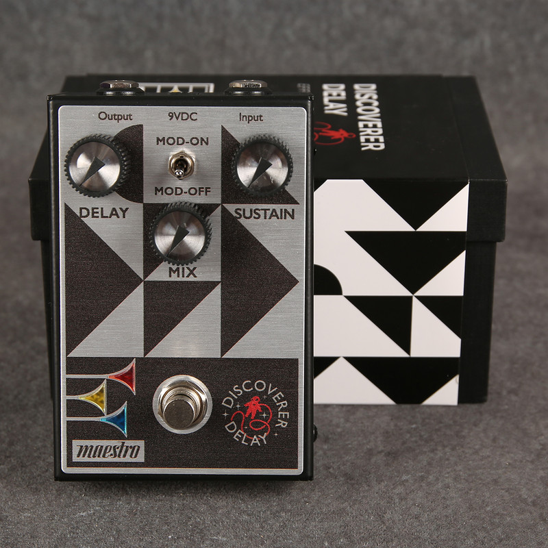 Maestro Discoverer Delay FX Pedal - 2nd Hand