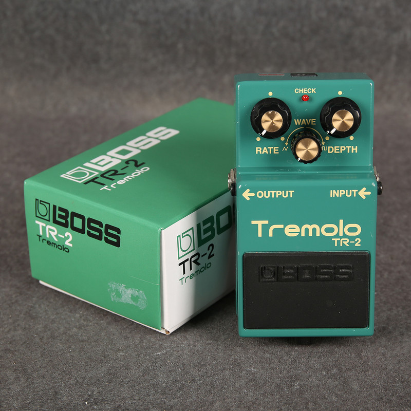 Boss TR-2 Tremolo Guitar Pedal - 2nd Hand