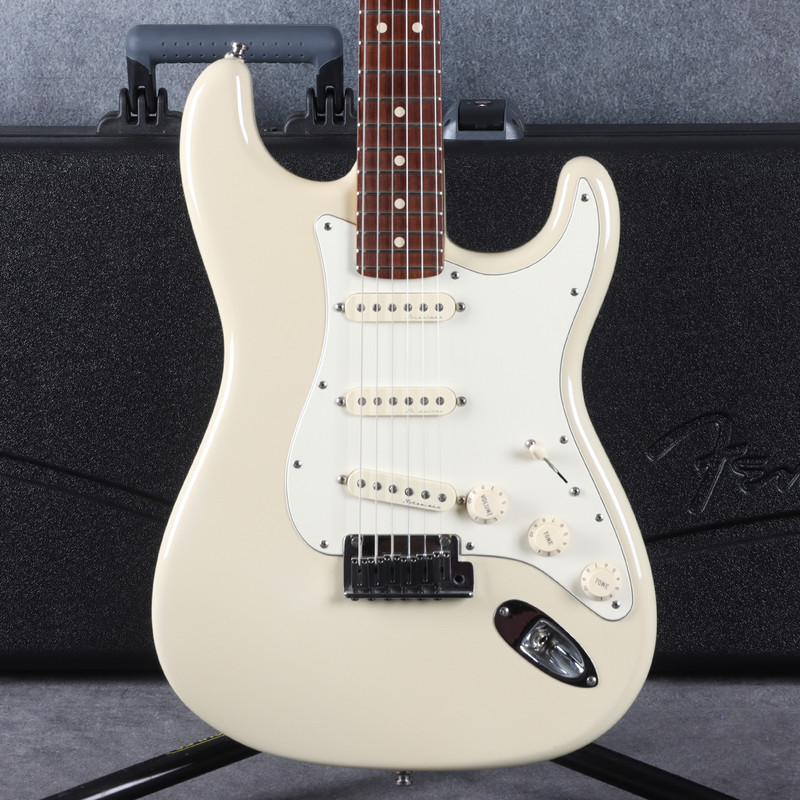 Fender Custom Shop Jeff Beck Stratocaster Olympic White - 2nd Hand